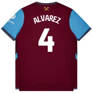 West Ham United Alvarez #4 Fußballtrikot 2026-27 Heimtrikot Herren