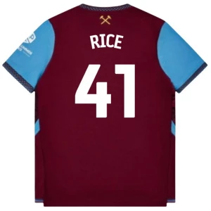 West Ham United Declan Rice #41 Fußballtrikot 2026-27 Heimtrikot Herren