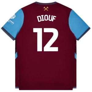 West Ham United Diouf #12 Fußballtrikot 2026-27 Heimtrikot Herren