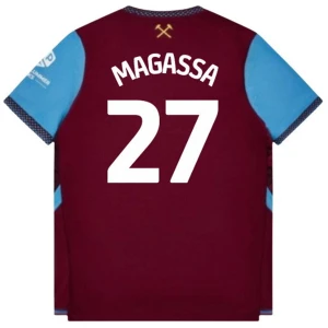 West Ham United Magassa #27 Fußballtrikot 2026-27 Heimtrikot Herren