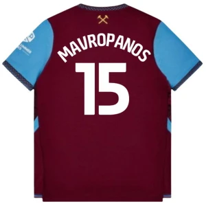 West Ham United Mavropanos #15 Fußballtrikot 2026-27 Heimtrikot Herren
