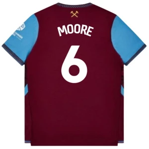 West Ham United Moore #6 Fußballtrikot 2026-27 Heimtrikot Herren
