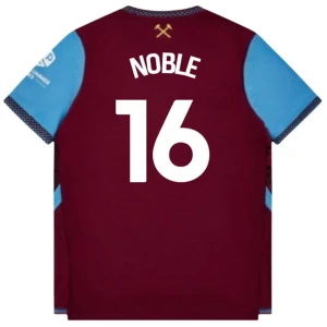 West Ham United Noble #16 Fußballtrikot 2026-27 Heimtrikot Herren