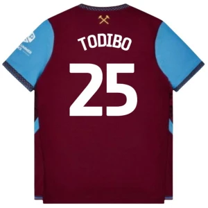 West Ham United Todibo #25 Fußballtrikot 2026-27 Heimtrikot Herren