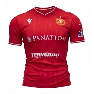 Widzew Łódź Fußballtrikot 2023-24 Heimtrikot Herren