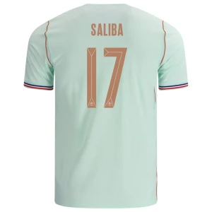 William Saliba #17 Frankreich Fußballtrikot WM 2026 Auswärtstrikot Herren