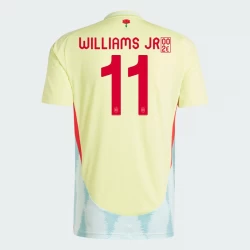Williams Jr. #11 Spanien Fußballtrikots EM 2024 Auswärtstrikot Herren