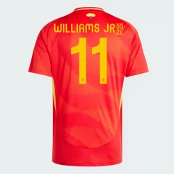 Williams Jr. #11 Spanien Fußballtrikots EM 2024 Heimtrikot Herren