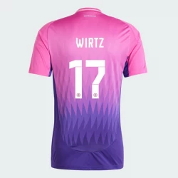 Wirtz #17 Deutschland Fußballtrikot EM 2024 Auswärtstrikot Herren
