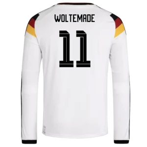 Woltemade #11 Deutschland Fußballtrikot WM 2026 Heimtrikot Herren Langarm