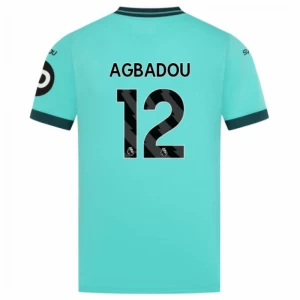 Wolverhampton Wanderers Fußballtrikot 2025-26 Agbadou #12 Auswärtstrikot Herren