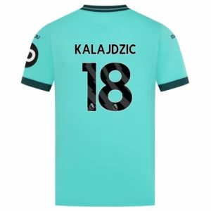 Wolverhampton Wanderers Fußballtrikot 2025-26 Kalajdzic #18 Auswärtstrikot Herren
