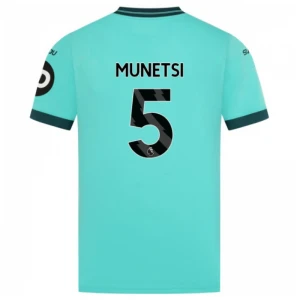 Wolverhampton Wanderers Fußballtrikot 2025-26 Munetsi #5 Auswärtstrikot Herren
