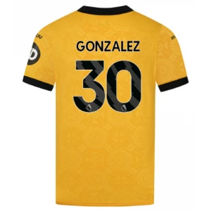 Wolverhampton Wanderers Gonzalez #30 Fußballtrikot 2025-26 Heimtrikot Herren