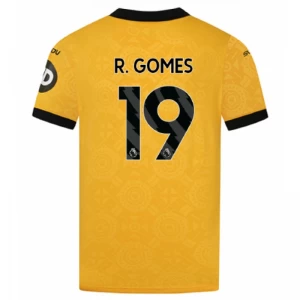 Wolverhampton Wanderers R. Gomes #19 Fußballtrikot 2025-26 Heimtrikot Herren
