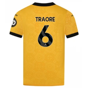 Wolverhampton Wanderers Traore #6 Fußballtrikot 2025-26 Heimtrikot Herren