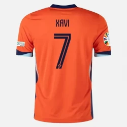 Xavi #7 Niederlande Fußballtrikot EM 2024 Heimtrikot Herren