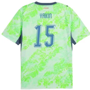 Yakin #15 Schweiz Fußballtrikot WM 2026 Auswärtstrikot Herren