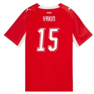 Yakin #15 Schweiz Fußballtrikot WM 2026 Heimtrikot Herren