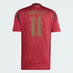 Yannick Carrasco #11 Belgien Fußballtrikots EM 2024 Heimtrikot Herren