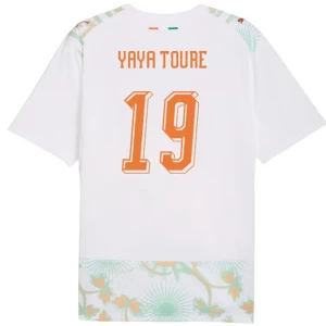 Yaya Toure #19 Elfenbeinküste Fußballtrikot WM 2026 Auswärtstrikot Herren