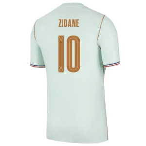 Zinédine Zidane #10 Frankreich Fußballtrikot WM 2026 Auswärtstrikot Herren